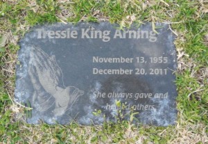 Tressie King Gravestone